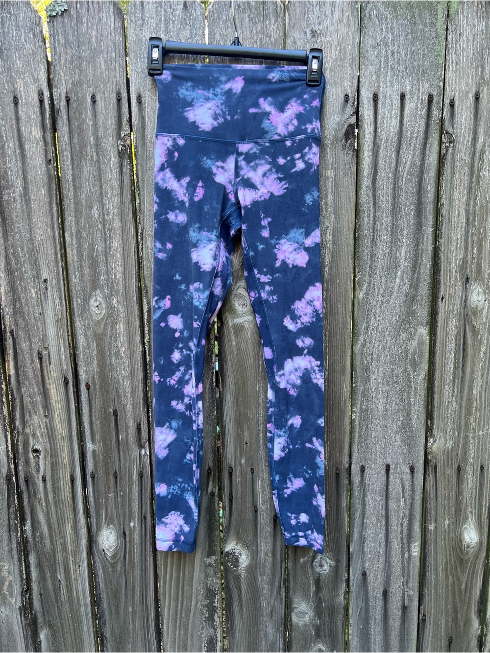 lululemon athletica Women's Tie-Dye Leggings - Purple/Black